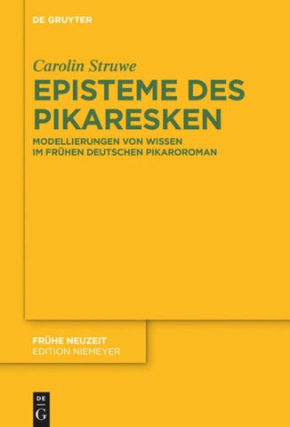 Episteme des Pikaresken