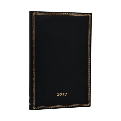 12-Monatskalender 2027 Black Edition Maxi Verso