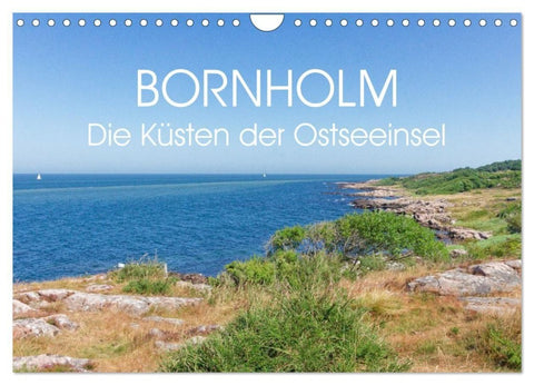 Bornholm - die Küsten der Ostseeinsel (Wandkalender 2027 DIN A4 quer), CALVENDO Monatskalender