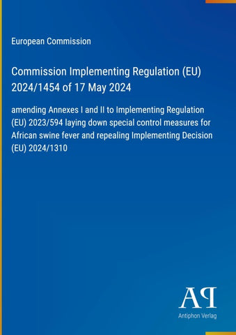 Commission Implementing Regulation (EU) 2024/1454 of 17 May 2024