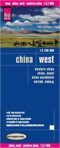 Reise Know-How Landkarte China, West  (1:2.700.000)