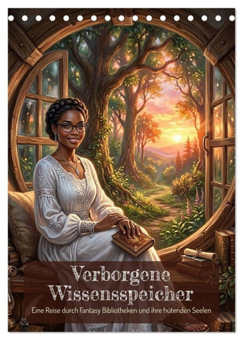 Verborgene Wissensspeicher (Tischkalender 2027 DIN A5 hoch), CALVENDO Monatskalender