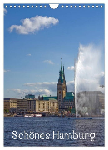 Schönes Hamburg (Wandkalender 2027 DIN A4 hoch), CALVENDO Monatskalender