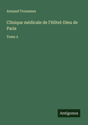 Clinique médicale de l'Hôtel-Dieu de Paris
