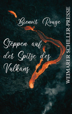 Steppen auf der Spitze des Vulkans