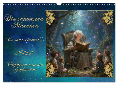 Die schönsten Märchen (Wandkalender 2027 DIN A3 quer), CALVENDO Monatskalender