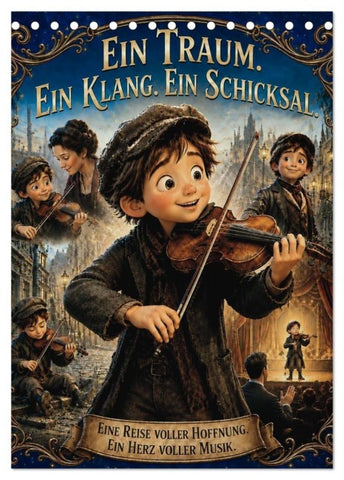 Ein Traum. Ein Klang. Ein Schicksal. (Tischkalender 2027 DIN A5 hoch), CALVENDO Monatskalender