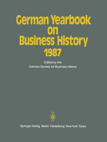 German Yearbook on Business History 1987