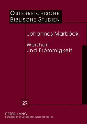 Weisheit und Frömmigkeit