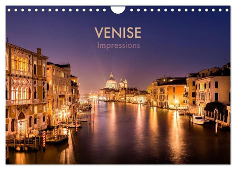 Venise Impressions (Calendrier mural 2027 DIN A4 vertical), CALVENDO calendrier mensuel