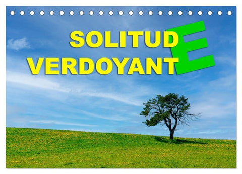 Solitude verdoyante (Calendrier de bureau 2027 DIN A5 vertical), CALVENDO calendrier mensuel