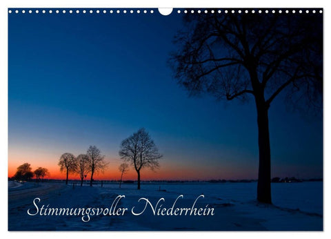 Stimmungsvoller Niederrhein (Wandkalender 2026 DIN A3 quer), CALVENDO Monatskalender