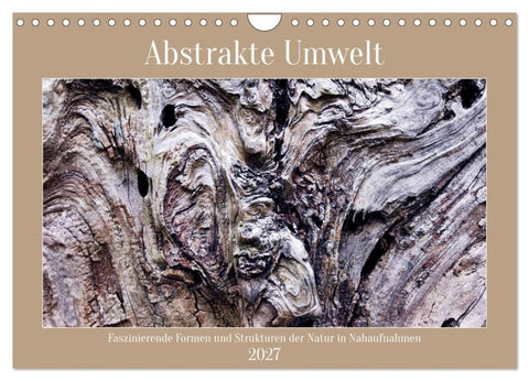 Abstrakte Umwelt (Wandkalender 2027 DIN A4 quer), CALVENDO Monatskalender