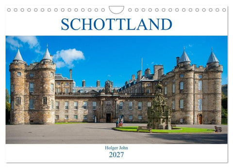 Blickpunkte SCHOTTLAND (Wandkalender 2027 DIN A4 quer), CALVENDO Monatskalender