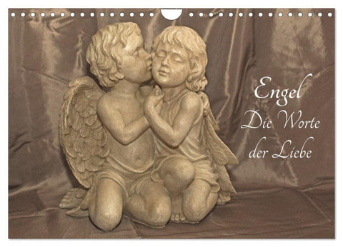 Engel - Die Worte der Liebe (Wandkalender 2027 DIN A4 quer), CALVENDO Monatskalender