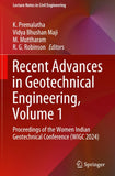 Recent Advances in Geotechnical Engineering, Volume 1