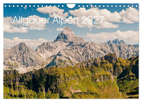 Allgäuer Alpen 2027 (Wandkalender 2027 DIN A4 quer), CALVENDO Monatskalender