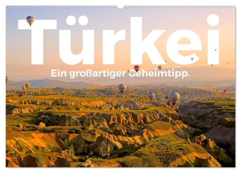 Türkei - Ein großartiger Geheimtipp. (Wandkalender 2027 DIN A2 quer), CALVENDO Monatskalender