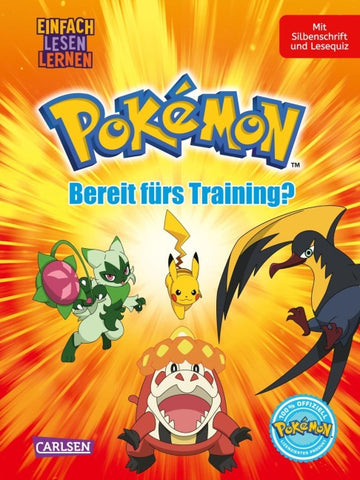 Pokémon Erstlesebuch: Bereit fürs Training?