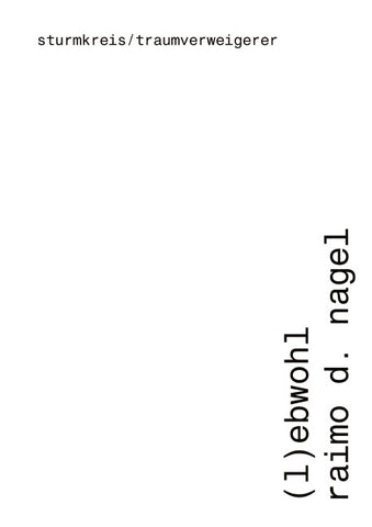 (l)ebwohl