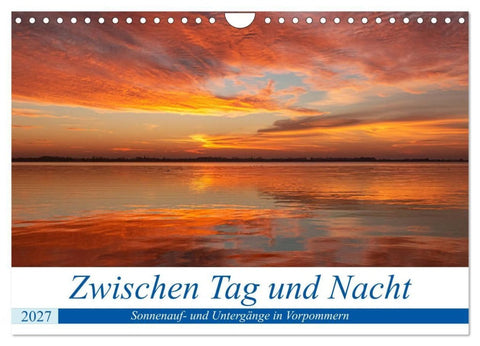 Vorpommern zwichen Tag und Nacht (Wandkalender 2027 DIN A4 quer), CALVENDO Monatskalender