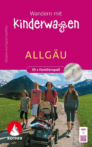 ROTHER Wanderbuch Wandern mit Kinderwagen Allgäu