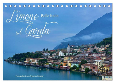 Limone sul Garda - Bella Italia (Tischkalender 2027 DIN A5 quer), CALVENDO Monatskalender