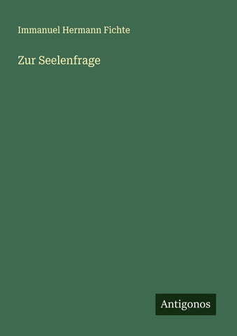 Zur Seelenfrage