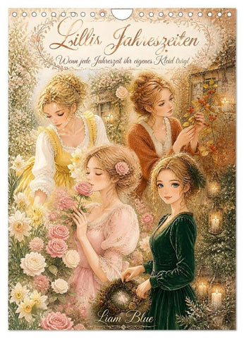 Lillis Jahreszeiten (Wandkalender 2027 DIN A4 hoch), CALVENDO Monatskalender