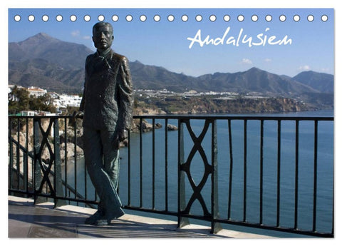Andalusien (Tischkalender 2026 DIN A5 quer), CALVENDO Monatskalender