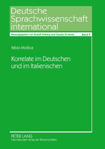 Korrelate im Deutschen und im Italienischen