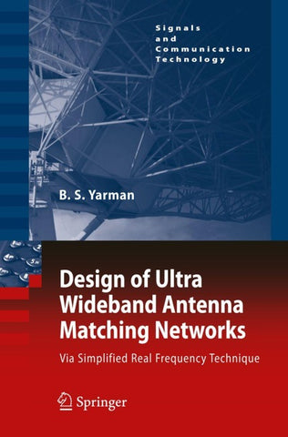 Design of Ultra Wideband Antenna Matching Networks