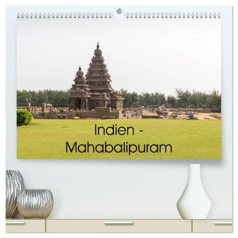Indien - Mahabalipuram (hochwertiger Premium Wandkalender 2027 DIN A2 quer), Kunstdruck in Hochglanz