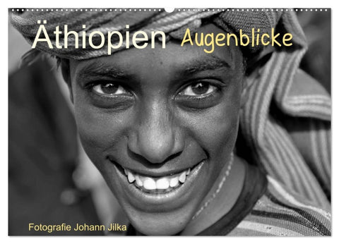Äthiopien Augenblicke (Wandkalender 2027 DIN A2 quer), CALVENDO Monatskalender