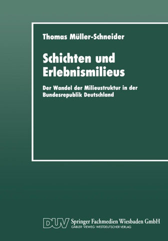 Schichten und Erlebnismilieus