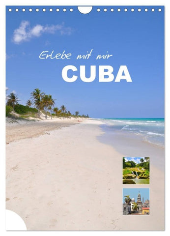 Erlebe mit mir Cuba (Wandkalender 2027 DIN A4 hoch), CALVENDO Monatskalender