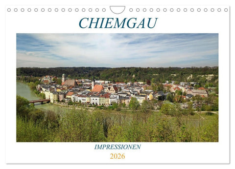 Chiemgau - Impressionen (Wandkalender 2026 DIN A4 quer), CALVENDO Monatskalender