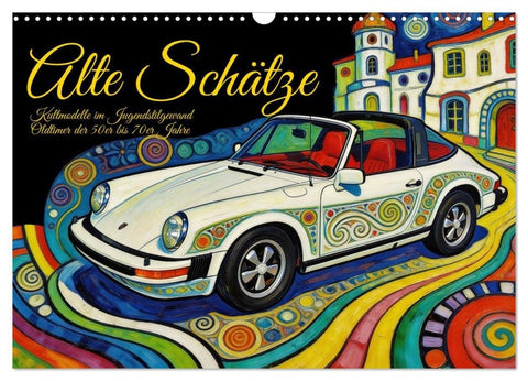 Alte Schätze Kultmodelle im Jugendstilgewand (Wandkalender 2027 DIN A3 quer), CALVENDO Monatskalender