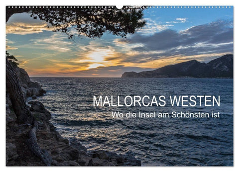 Mallorcas Westen (Wandkalender 2027 DIN A2 quer), CALVENDO Monatskalender