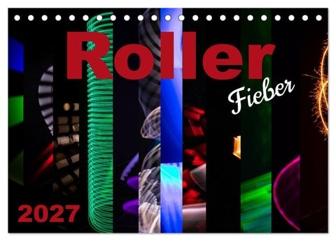 Roller Fieber (Tischkalender 2027 DIN A5 quer), CALVENDO Monatskalender