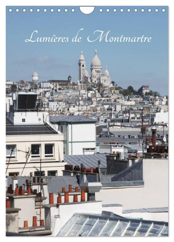 Lumières de Montmartre (Calendrier mural 2027 DIN A4 horizontal), CALVENDO calendrier mensuel