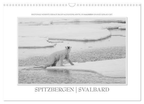 Spitzbergen Svalbard (Wandkalender 2027 DIN A3 quer), CALVENDO Monatskalender