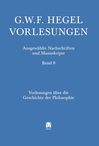 Vorlesungen über die Geschichte der Philosophie. Teil 3