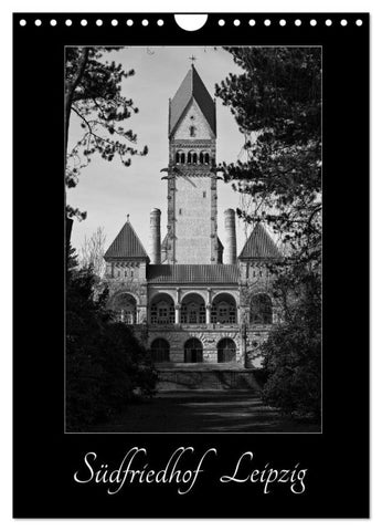Südfriedhof Leipzig (Wandkalender 2026 DIN A4 hoch), CALVENDO Monatskalender