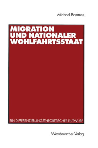 Migration und nationaler Wohlfahrtsstaat