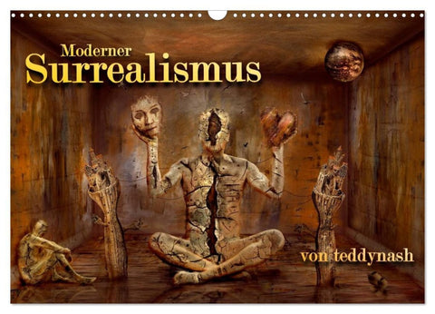 Moderner Surrealismus (Wandkalender 2026 DIN A3 quer), CALVENDO Monatskalender