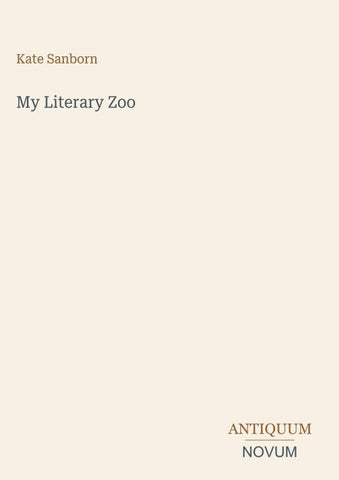 My Literary Zoo