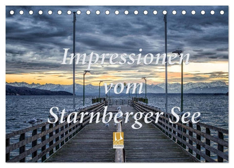 Impressionen vom Starnberger See (Tischkalender 2027 DIN A5 quer), CALVENDO Monatskalender
