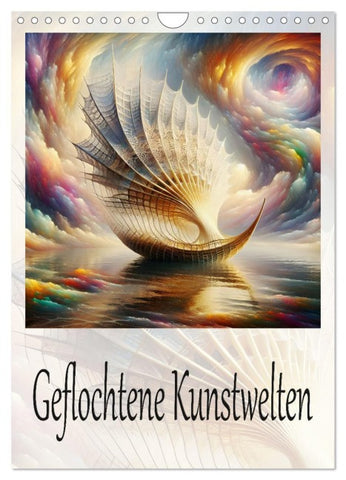 Geflochtene Kunstwelten (Wandkalender 2027 DIN A4 hoch), CALVENDO Monatskalender