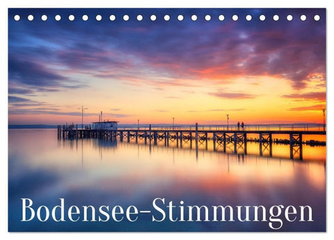 Bodensee-Stimmungen (Tischkalender 2027 DIN A5 quer), CALVENDO Monatskalender